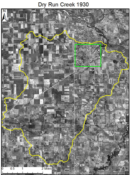 Cedar 1930 (green square) vs 2017